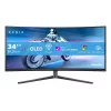 Philips Evnia 34M2C6500/00 computer monitor 86.4 cm (34 inch) 3440 x 1440 pixels Wide Quad HD QD-OLED Grey