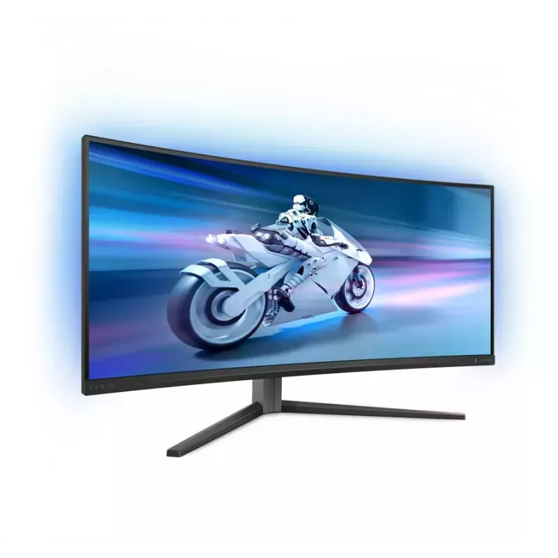 Philips Evnia 34M2C6500/00 computer monitor 86.4 cm (34 inch) 3440 x 1440 pixels Wide Quad HD QD-OLED Grey