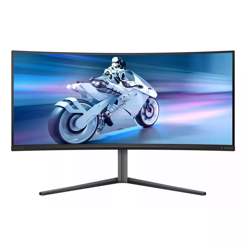 Philips Evnia 34M2C6500/00 computer monitor 86.4 cm (34 inch) 3440 x 1440 pixels Wide Quad HD QD-OLED Grey
