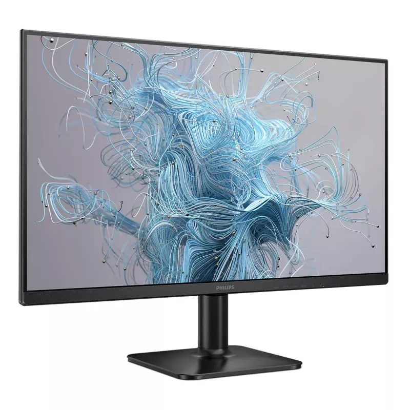 Philips 24E2N1100LB/00 23.8 inch LCD monitor — 23.8 inch Full HD (1920×1080), VA panel, 100 Hz, 4 ms, 250 cd/m², VESA mount, HDMI & VGA, black
