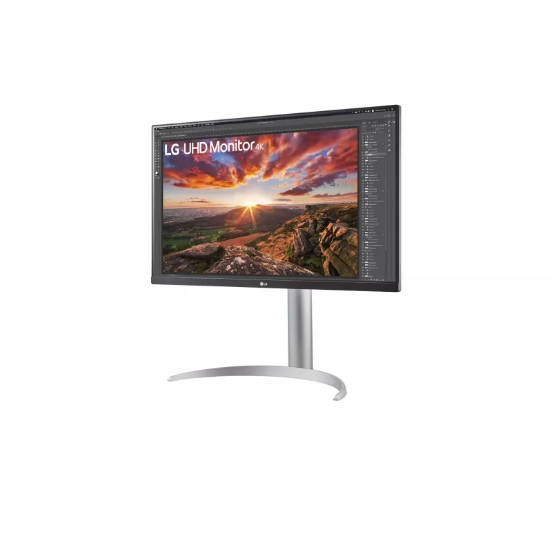 LG 27UP85NP-W computer monitor 68.6 cm (27 inch) 3840 x 2160 pixels 4K Ultra HD LED Silver