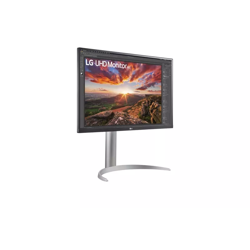 LG 27UP85NP-W computer monitor 68.6 cm (27 inch) 3840 x 2160 pixels 4K Ultra HD LED Silver
