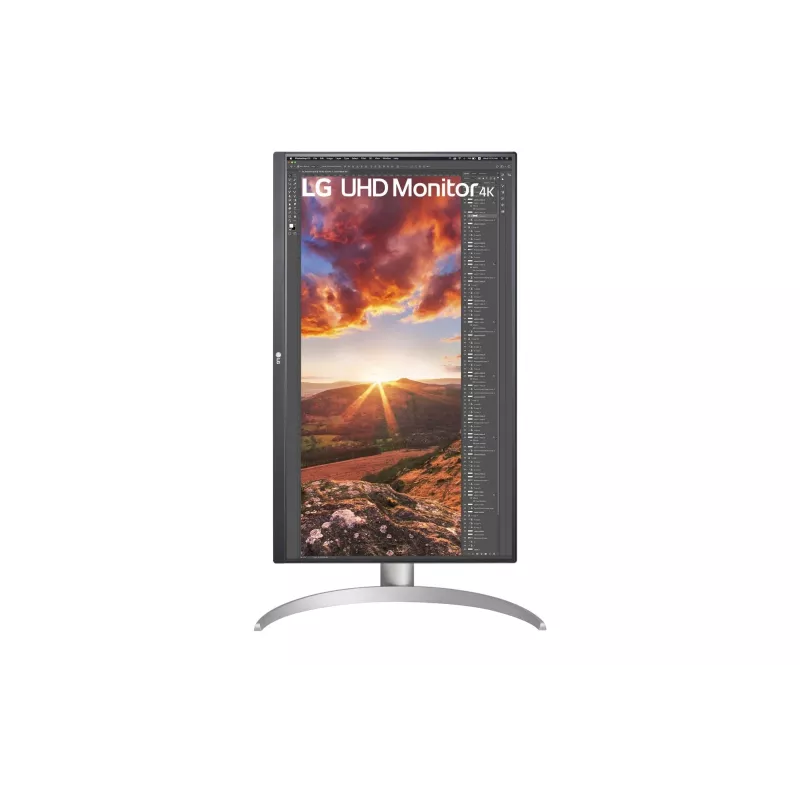 LG 27UP85NP-W computer monitor 68.6 cm (27 inch) 3840 x 2160 pixels 4K Ultra HD LED Silver
