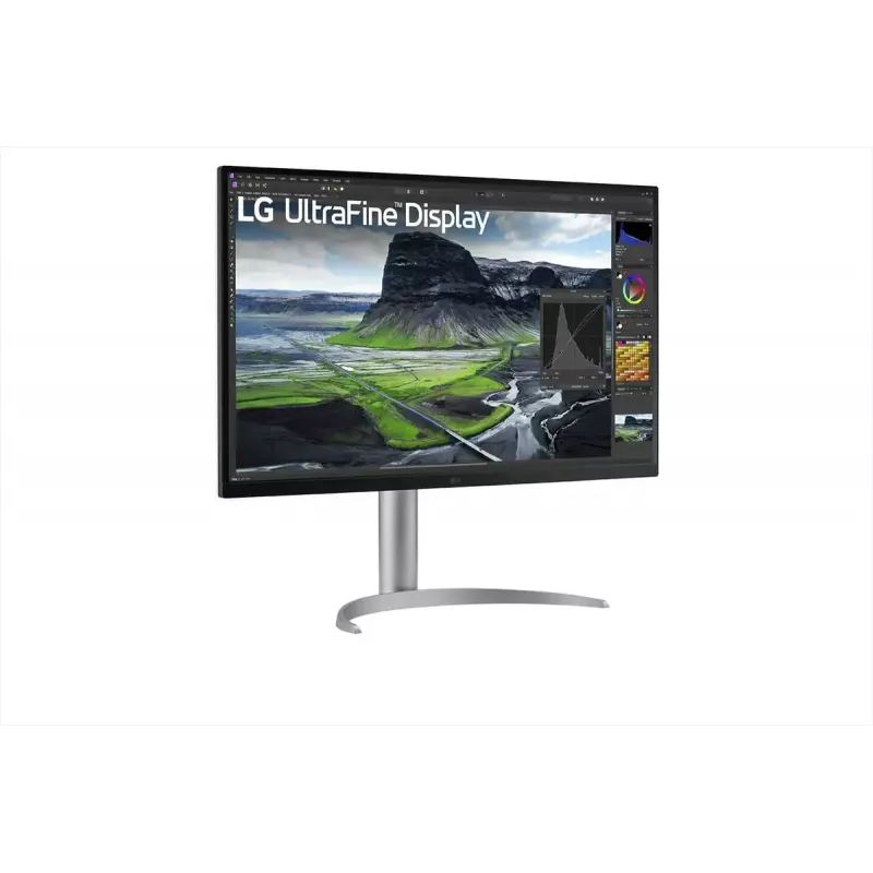 Monitor LG 32UQ850V-W 31.5 inch 4K Ultra HD (3840×2160) IPS LED, 60Hz, HDR400, USB-C PD 90W, height/tilt/pivot, VESA
