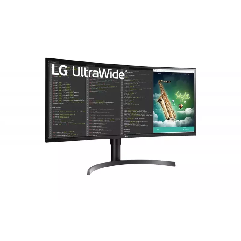 LG 35WN75CP-B.AEU computer monitor 88.9 cm (35 inch) 3440 x 1440 pixels 4K Ultra HD LED Black