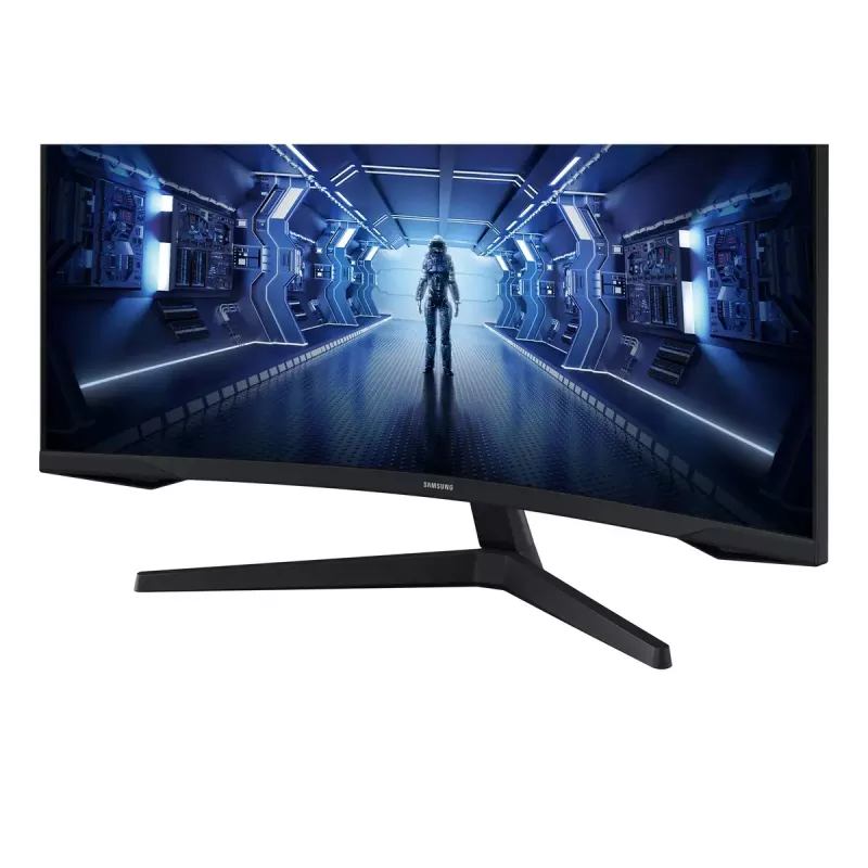 Samsung G55T computer monitor 86.4 cm (34 inch) 3440 x 1440 pixels UltraWide Quad HD LED Black