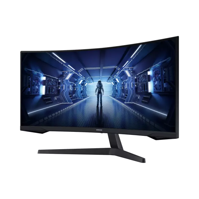 Samsung G55T computer monitor 86.4 cm (34 inch) 3440 x 1440 pixels UltraWide Quad HD LED Black