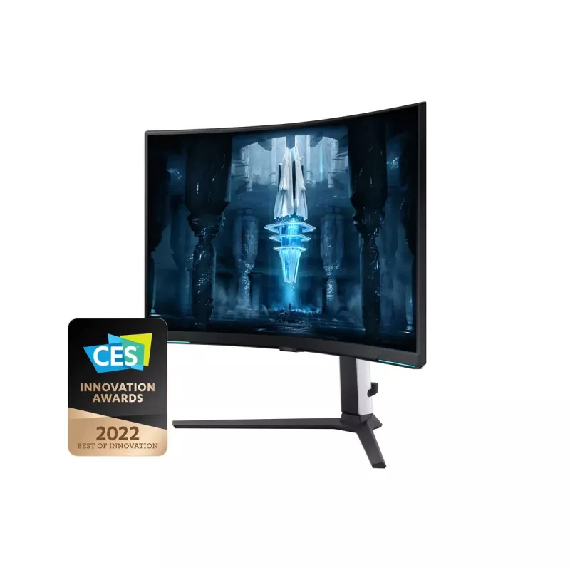 Samsung G85NB computer monitor 81.3 cm (32 inch) 3840 x 2160 pixels 4K Ultra HD LED White