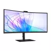 34 inch Samsung S65VC UltraWide Quad HD 3440x1440 Curved VA LCD Monitor with USB-C PD 90W, Built-in Speakers, 100 Hz