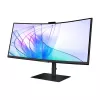 34 inch Samsung S65VC UltraWide Quad HD 3440x1440 Curved VA LCD Monitor with USB-C PD 90W, Built-in Speakers, 100 Hz