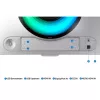 Samsung G93SC computer monitor 124.5 cm (49 inch) 5120 x 1440 pixels Dual QHD OLED Silver