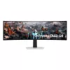 Samsung G93SC computer monitor 124.5 cm (49 inch) 5120 x 1440 pixels Dual QHD OLED Silver
