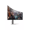 Samsung G93SC computer monitor 124.5 cm (49 inch) 5120 x 1440 pixels Dual QHD OLED Silver