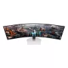 Samsung G93SC computer monitor 124.5 cm (49 inch) 5120 x 1440 pixels Dual QHD OLED Silver