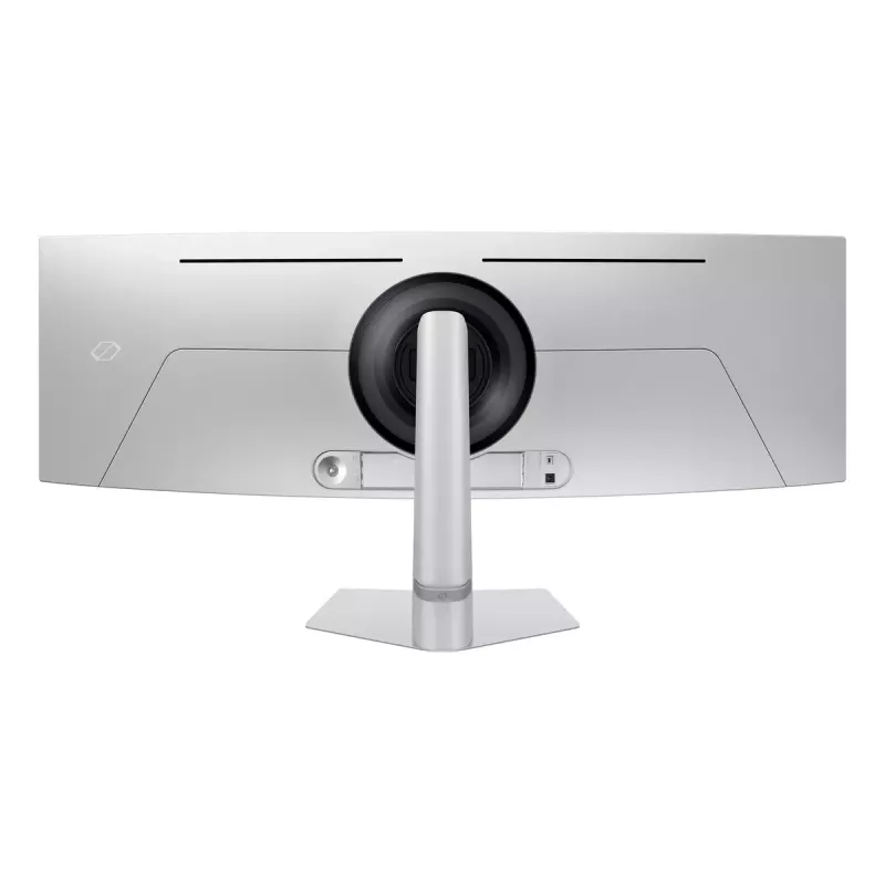 Samsung G93SC computer monitor 124.5 cm (49 inch) 5120 x 1440 pixels Dual QHD OLED Silver