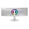 Samsung G93SC computer monitor 124.5 cm (49 inch) 5120 x 1440 pixels Dual QHD OLED Silver