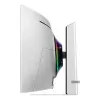 Samsung G93SC computer monitor 124.5 cm (49 inch) 5120 x 1440 pixels Dual QHD OLED Silver