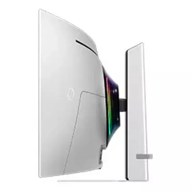 Samsung G93SC computer monitor 124.5 cm (49 inch) 5120 x 1440 pixels Dual QHD OLED Silver
