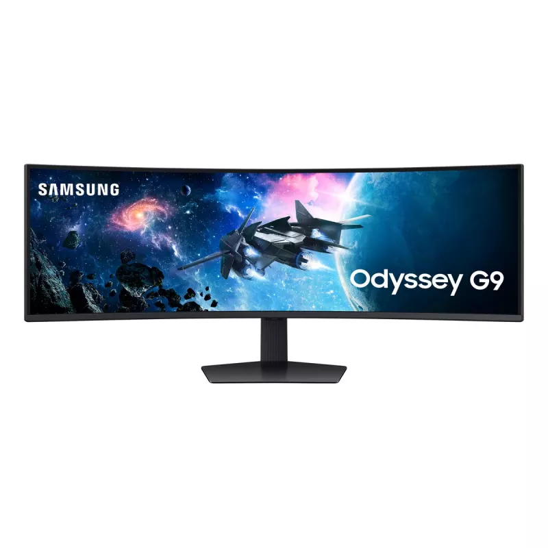 Samsung G95C computer monitor 124.5 cm (49 inch) 5120 x 1440 pixels Dual QHD LED Black