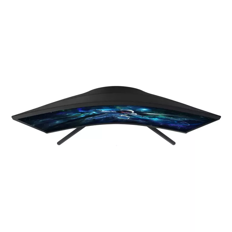 Monitor Samsung G55C 27 inch Quad HD 2560x1440 VA LED Curved 1000R, 165Hz, 1ms, FreeSync, VESA, Black