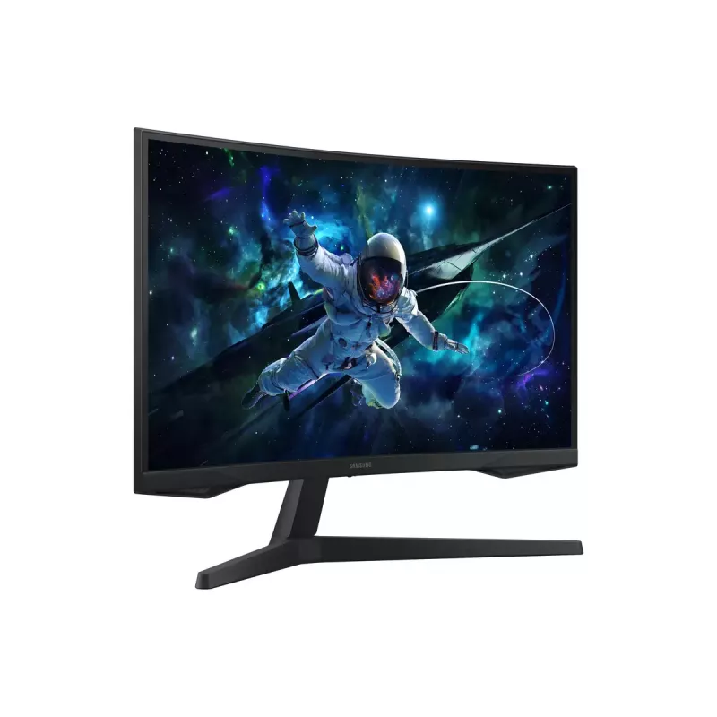 Monitor Samsung G55C 27 inch Quad HD 2560x1440 VA LED Curved 1000R, 165Hz, 1ms, FreeSync, VESA, Black