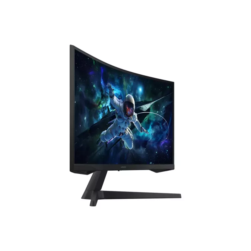 Monitor Samsung G55C 27 inch Quad HD 2560x1440 VA LED Curved 1000R, 165Hz, 1ms, FreeSync, VESA, Black