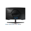 Monitor Samsung G55C 27 inch Quad HD 2560x1440 VA LED Curved 1000R, 165Hz, 1ms, FreeSync, VESA, Black