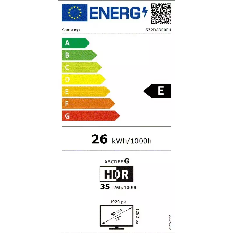 Samsung S32DG300EU computer monitor 81.3 cm (32 inch) 1920 x 1080 pixels Full HD LCD Black