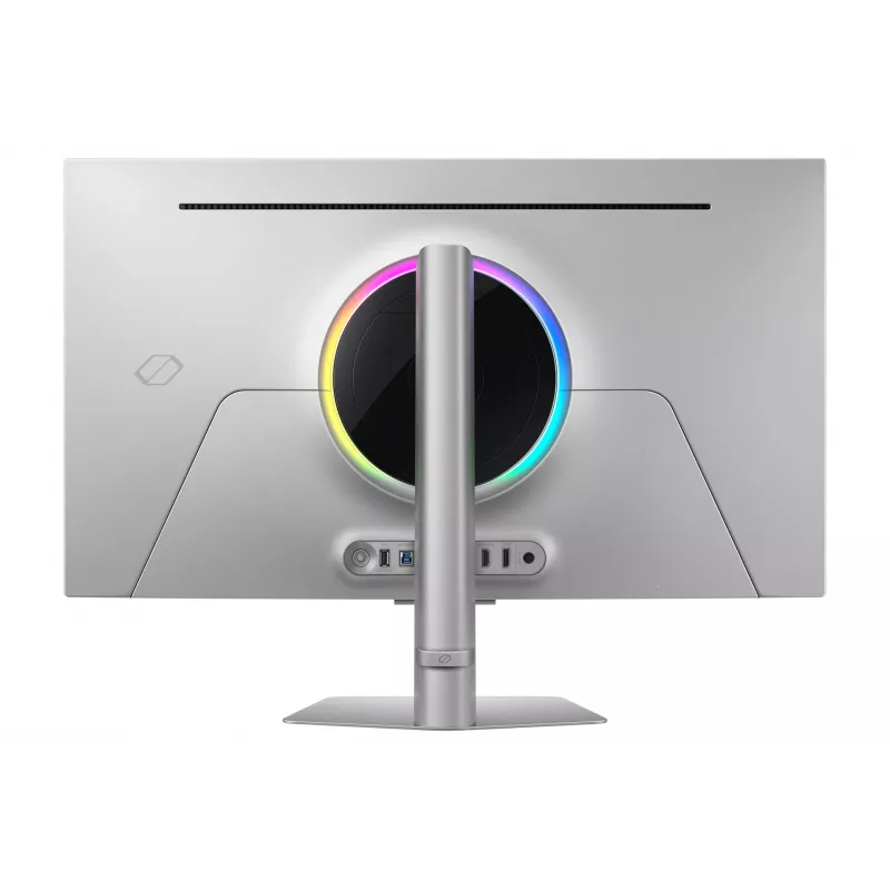 Monitor Samsung S32FG810SU 32 inch OLED 2160 x 3840 4K UHD, 0.03 ms, 178° viewing, VESA, height-adjustable, silver