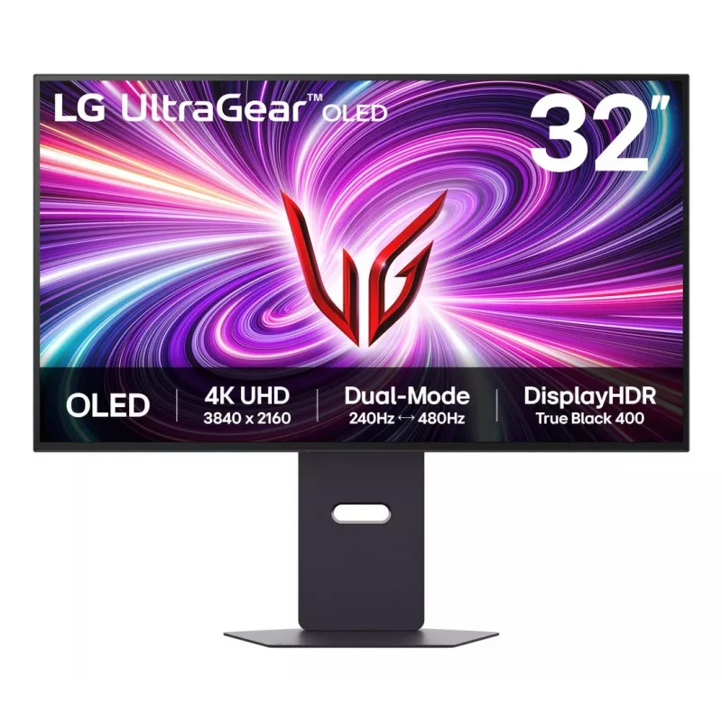 LG 32GS95UV-B computer monitor 81.3 cm (32 inch) 3840 x 2160 pixels 4K Ultra HD OLED Black