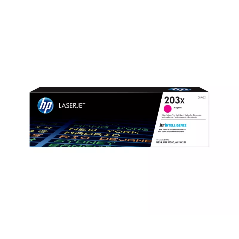 HP 203X High Yield Magenta Original LaserJet Toner Cartridge
