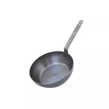 Single pan de Buyer 5614.28 Silver Metal 28 cm