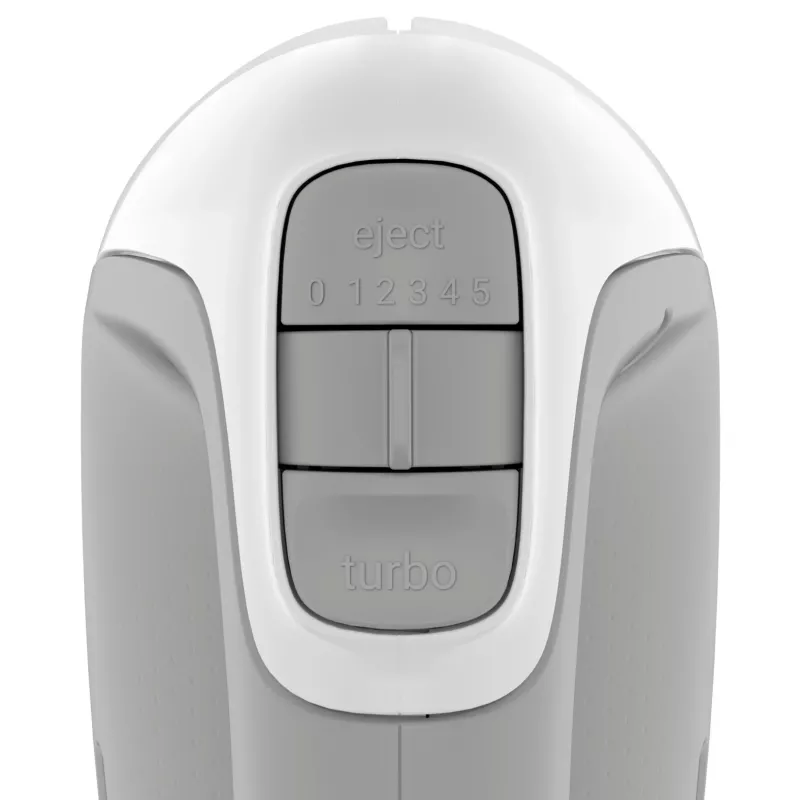 Hand mixer Tefal Prep'Mix HT450B — 450 W, 5 speeds, turbo, metal beaters, white