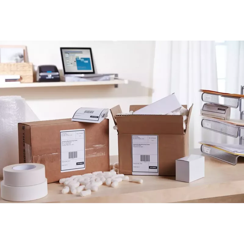 DYMO LabelWriter 5XL Label Printer | Automatic Label Recognition Label Maker | Prints Extra-Wide Shipping Labels from AmazonDHL & More | Perfect for eCommerce Sellers | EU 2 Pin Plug