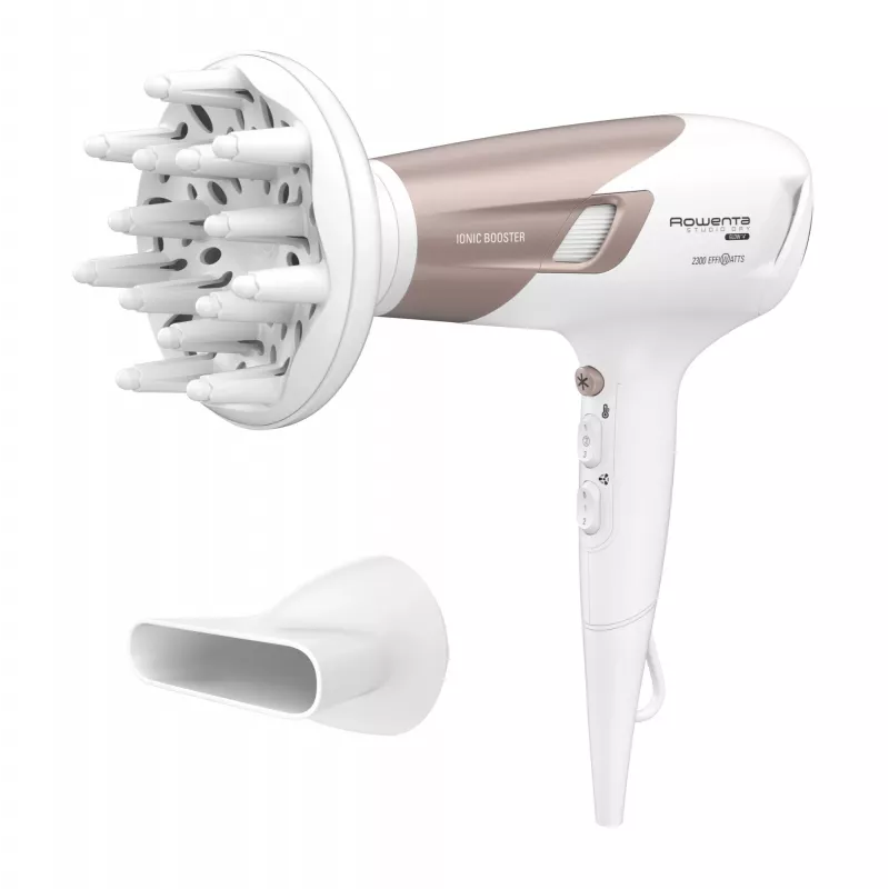 Rowenta Studio Dry CV5830 hair dryer 2300 W Beige, White