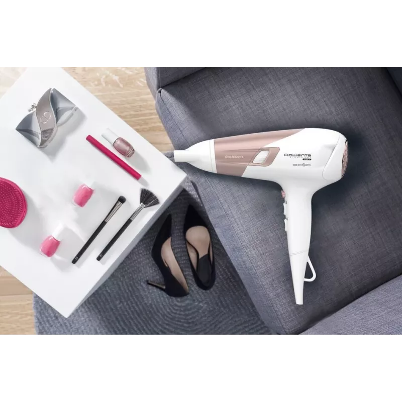 Rowenta Studio Dry CV5830 hair dryer 2300 W Beige, White