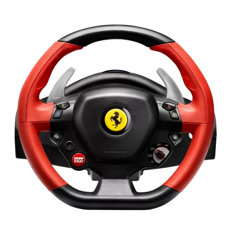 Thrustmaster Ferrari 458 Spider Black, Red USB Steering wheel + Pedals Xbox One