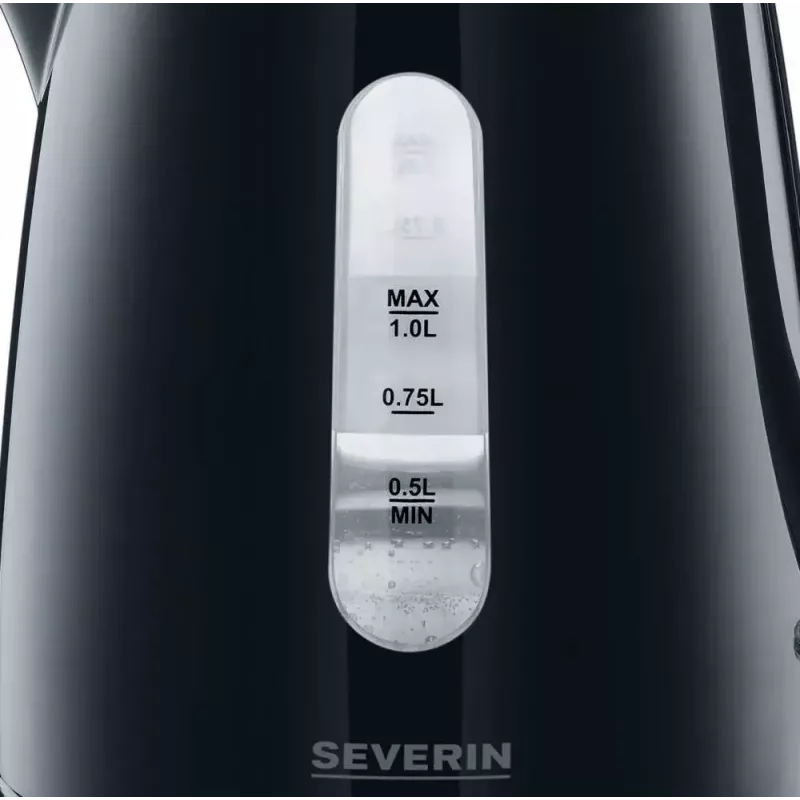 Electric kettle Severin 1 L 2200 W Black