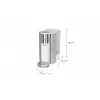 Unold Ava electric kettle 2.5 L 2600 W Silver, White
