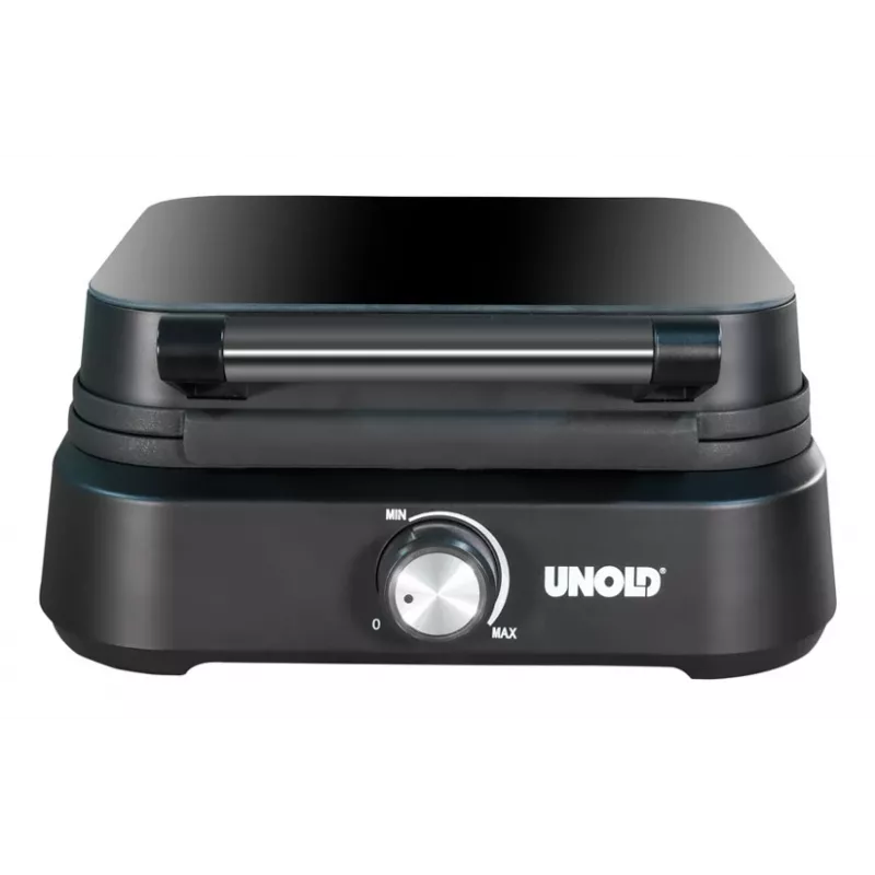 Waffle Iron Unold Belgian Waffle Iron Brussels 2 Waffles Rectangular Black 1500W