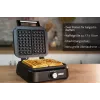 Waffle Iron Unold Belgian Waffle Iron Brussels 2 Waffles Rectangular Black 1500W