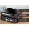 Waffle Iron Unold Belgian Waffle Iron Brussels 2 Waffles Rectangular Black 1500W