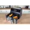 Unold 58685 fryer Double 8 L Stand-alone 1700 W Hot air fryer Black, Grey