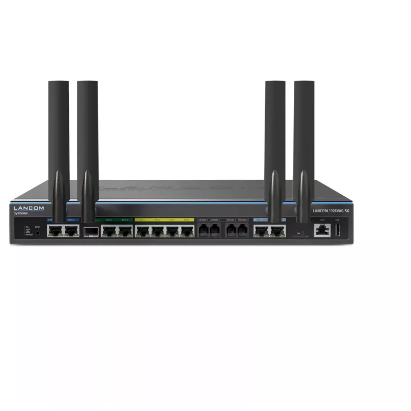 Wired Router Lancom Systems 1926VAG-5G Gigabit Ethernet Black