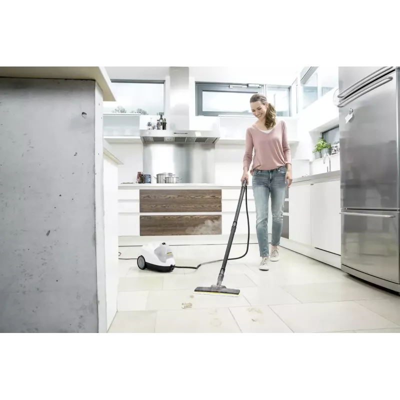 Kärcher SC 4 EasyFix 1.512-630.0 Cylinder Steam Cleaner, 2000 W, 0.8 L, 3.5 bar, White
