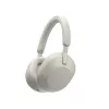Sony WH-1000XM5 Headset Wired & Wireless Head-band Calls/Music Bluetooth Silver, White