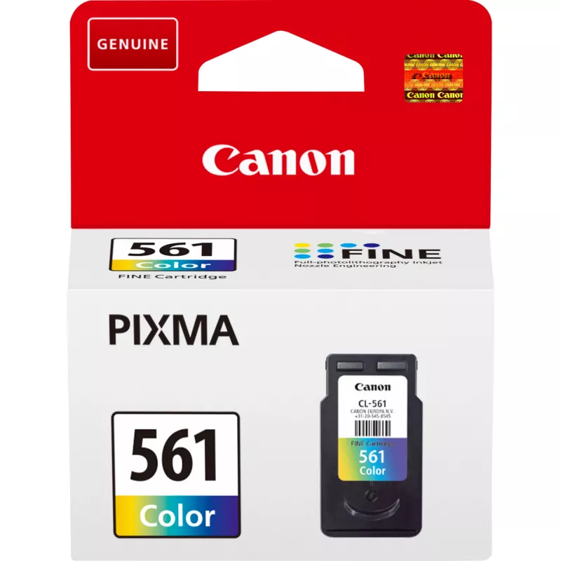 Canon CL-561 Colour Ink Cartridge, Cyan, Magenta, Yellow, 8.3 ml, 1 pc(s), 180 pages