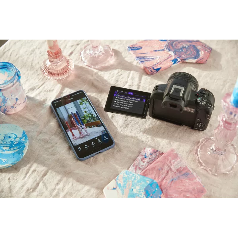 Mirrorless Camera Canon EOS R50 Black 24.2MP 4K Video