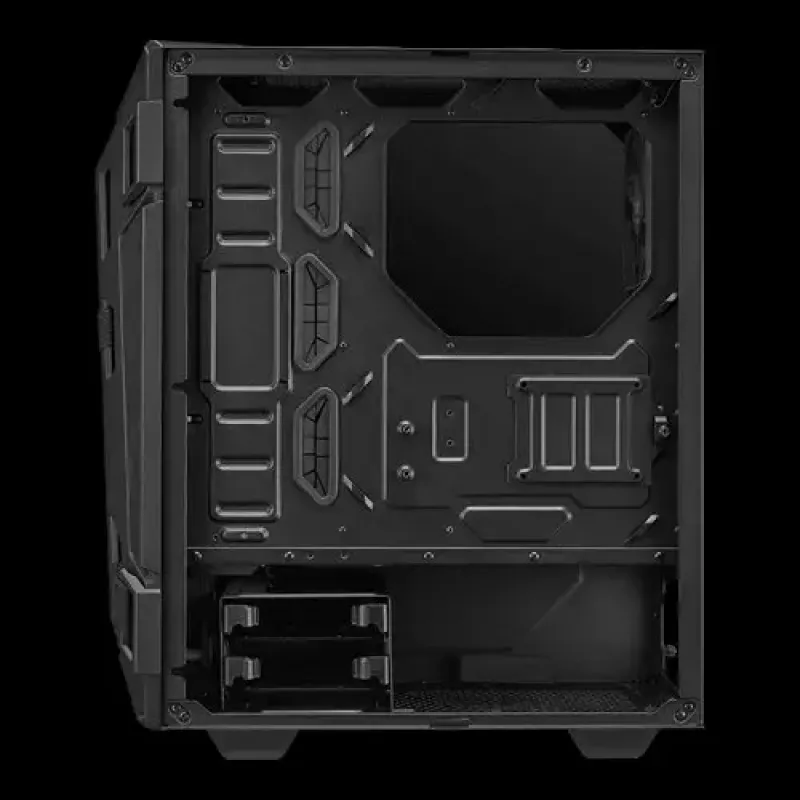 PC Case ASUS TUF GAMING CASE GT301 — Midi-Tower ATX, tempered glass, 3x120mm front fans, 1x120mm rear, supports ATX/Micro-ATX/Mini-ATX