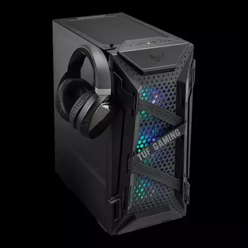 PC Case ASUS TUF GAMING CASE GT301 — Midi-Tower ATX, tempered glass, 3x120mm front fans, 1x120mm rear, supports ATX/Micro-ATX/Mini-ATX